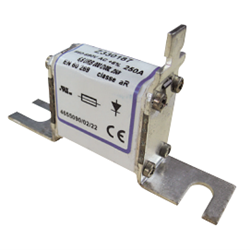 MERSEN FUSE LINK 50A GRB 80MM FIXING FOR SEMICONDUCTOR PROTECTION BODY SIZE 000, 660V N330177