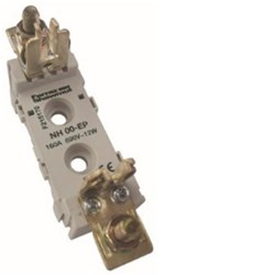 Mersen NH2GBASE Fuse Base NH2 Fuse 400A 690VAC/DC Open Base IP20 Terminals For: NHG2 M2