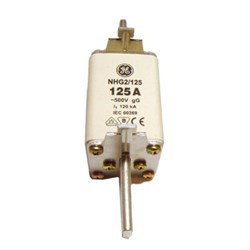 Mersen NHG2-355 Blade Type Fuse Link 355A 500VAC NH2 51mm 120kA For: NH2 Bases and Disconnects