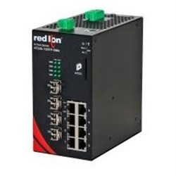 Red Lion NT24K-12SFP-DM4 Managed Industrial Ethernet Switch 12 -Port 10-49VDC