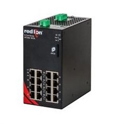 Red Lion NT24K-16TX Managed Industrial Ethernet Switch 16 -Port 10-49VDC