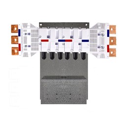 IPD NY63XT1US06 Nybus MCCB Chassis 6-P 630A Universal Single Sided Feed XT1 For: ABB MCCB-XT1