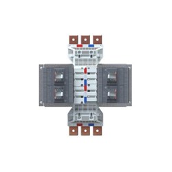 IPD NY63XT4SD06 Nybus MCCB Chassis 6-P 630A Single Feed Double Sided Feed XT4 For: ABB MCCB-XT3 ABB MCCB-XT4