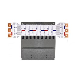 IPD NY80XT1US09 Nybus MCCB Chassis 9-P 800A Universal Single Sided Feed XT1 25mm Pitch