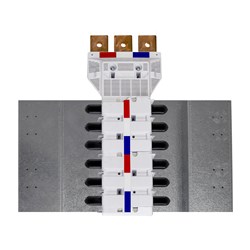 IPD NY80XT2SD12 Nybus MCCB Chassis 12-P 800A Single Feed Double Sided Feed XT2 For: ABB MCCB-XT2