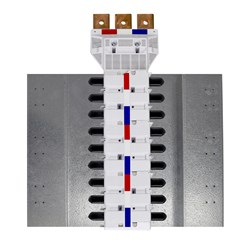 IPD NY80XT2SD18 Nybus MCCB Chassis 18-P 800A Single Feed Double Sided Feed XT2 For: ABB MCCB-XT2