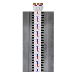 IPD NY80XT2SD48 Nybus MCCB Chassis 48-P 800A Single Feed Double Sided Feed XT2 For: ABB MCCB-XT2