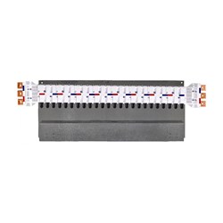 IPD NY80XT2US24 Nybus MCCB Chassis 24-P 800A Universal Single Sided Feed XT2 For: ABB MCCB-XT2