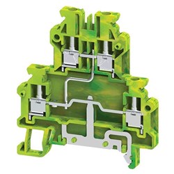 Connectwell ODLG2.5A(I.S) Double Level Earthing Block Double Level Plus 0.2-2.5sq-mm 800V 24A