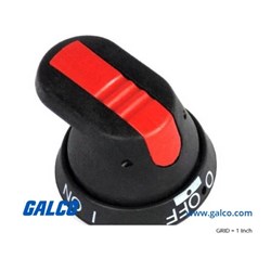 ABB OHBS16 Pistol Handle 74mm Handle Black For: Switch Disconnector