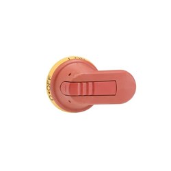ABB OHY65J6 Pistol Handle 65mm Handle Red Yellow IP65 For: Switch Disconnector