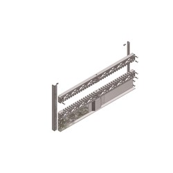 Elsteel OMH21532 Bus Holder 390mm Busbar Rail 800mm 6300A