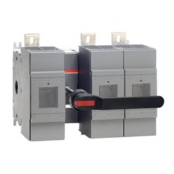 ABB OS1250B12P Switch Fuses 3-P 1250A For: D01 1000VAC 1000 kW Lug Terminal IP65