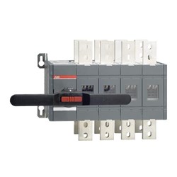 ABB OT1600E04CP Changeover Switch 1600A 415VAC IP20 4-Hole Front Mount 4-P