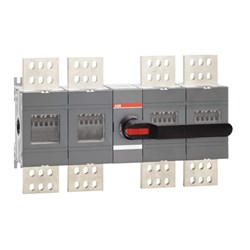 ABB SWITCH 2000A 4P C/W HANDLE &amp; SHAFT, BLACK, IP65 CENTRE MECHANISM