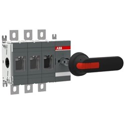 ABB OT400E30P Switch-Disconnector 400A 3-P 690V Black