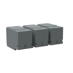ABB OTS400G1S/3 Terminal Shroud 3-P IP3X For: OT315-400-C OT315-400E 3P