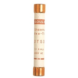 Mersen OTS60 Fast-Acting General Purpose Fuse 60A 600/300VAC/DC Class K5 1.06 in Dia x 5.5 in L Ferrule Terminal