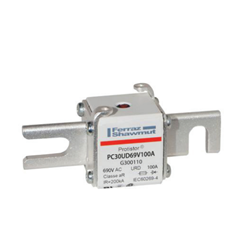 MERSEN FUSE LINK 350A 110MM FIXING FOR SEMICONDUCTOR PROTECTION BODY SIZE 31, 660V P300048