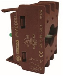 ABB P9ACDPP Maintained Accessory Brown For: Standard Pushbuttons/Switches