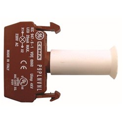 ABB P9PLNVDV LED block Green 24 VAC/DC  Illuminated IP20