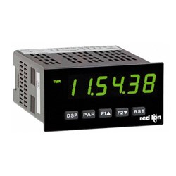 Red Lion PAXCK110 Digital Input Panel Meters 24VAC, 11-36VDC 6 Digit LED Display