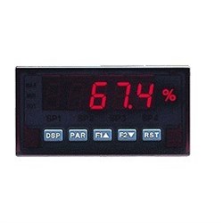 Red Lion PAXDP000 Dual Process Input Meter 85-250VAC 5 Digit LED Display