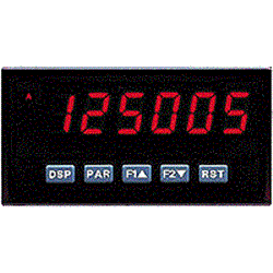Red Lion PAXI0030 Dual Counter/Rate Meter 11-36VDC 5 Digit Red Backlight, LED Display