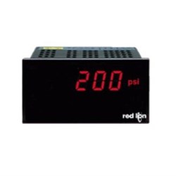Red Lion PAXLPV00 Process Volt Meter 25VDC 4 Digit Red LED Backlight Display
