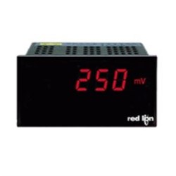 Red Lion PAXLSG00 Strain Gage Meter / Millivolt Meter 85-250VAC 4 Digit Red LED Backlight Display