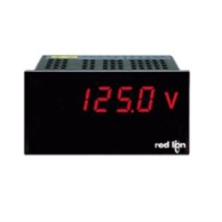 Red Lion PAXLVA00 AC Voltmeter 115/230VAC 4 Digit Red LED Backlight Display