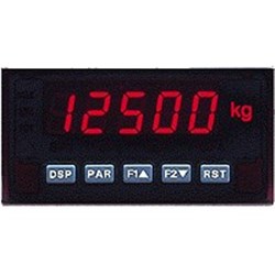 Red Lion PAXS0010 Strain Gage Input Meter 11-36VDC 5 Digit Red Backlight, LED Display