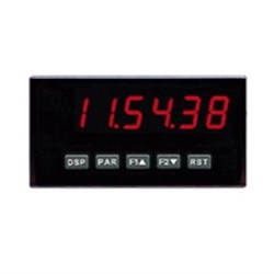Red Lion PAXTM010 Analog Input Panel Meter 11-36VDC, 24VAC 6 Digit LED Backlight Display