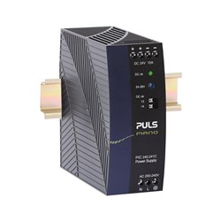 Puls PIC240.241C Power Supply 1PH 200-240VAC 24VDC 10A 240 Watt 22.6 Watt DIN Rail Mount Screw Terminal IP20