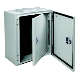IDE PIN5050 Inner Door Internal Door 450W 450H Rolled Steel RAL7035 Light Grey