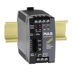 Puls PISA11.410 Electronic Circuit Breaker 24VDC 24VDC 20A 1 Watt DIN Rail Mount Screw Terminal IP20