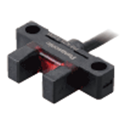Panasonic PM-K25 Amplifier Built-In/U-Shaped Micro Photoelectric Sensor 5-24VDC 6mm Sensing 1m L Cable