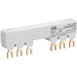 ABB PS1-2-2-65 Busbar 3-P 65A 690/250VAC/DC IP20 For: MS116 MS132 and MO132 Motor Starters