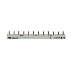 ABB PS3/12 Busbar 12-P 690V 63A 3PH Pin 10sq-mm 214mm For: S200 F200 DDA200