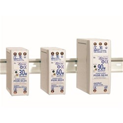 IDEC PS5R-VF24 Switching Power Supply 100-240VAC 85-264VDC 1.4A 0.7A 120 Watt DIN Rail Mount IP20