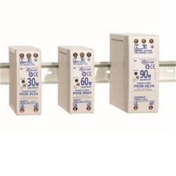 IDEC PS5R-VG24 Switching Power Supply 100-240VAC 24VDC 2.7A 1.2A 240 Watt DIN Rail Mount IP20