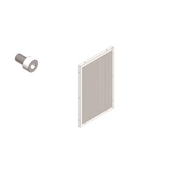 Elsteel PSPC16971 Separation Plate 600W 600H Polycarbonate