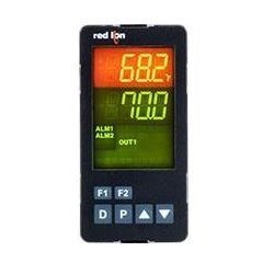 Red Lion PXU20030 PID Controller 100-240VAC 1/8 in LCD Dual Colour Characters Backlight Display Panel Mount