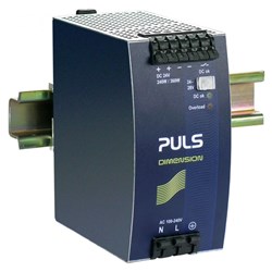 Puls QS10.241-C1 Power Supply 1PH 110-150VDC 24VDC 10A 240 Watt 16.7 Watt DIN Rail Mount Spring Clamp IP20