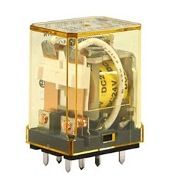 IDEC RH2V2-UDC48V Power Relay DPDT 48VDC Coil 10A PCB Terminal
