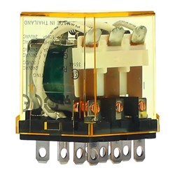 IDEC RH3B-ULCDC24V Power Relay 3PDT 24VDC Coil 10A Blade Terminal