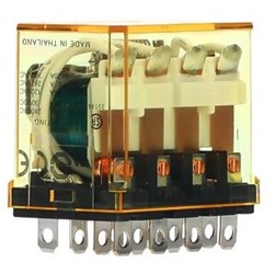 IDEC RH4B-UD-DC12V Power Relay 4PDT 12VDC Coil 10A Blade Terminal