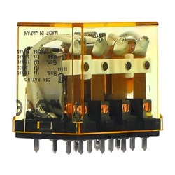 IDEC RH4V2-ULDC48V Power Relay W/LED 4PDT 48VDC Coil 10A PCB Terminal