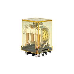 IDEC RR2BA-ULDC24 Power Relay DPDT 24VDC Coil 10A Blade Terminal