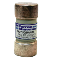 MERSEN FUSE LINK 125A 660V 27*60MM FOR SEMICONDUCTOR PROTECTION 6.921 CP URQ 27*60 125 S078331